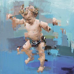 Pasos by Christian Hook - Limited Eidtion Canvas on Board sized 16x16 inches. Available from Whitewall Galleries